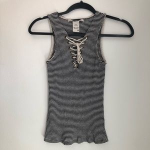 American Rag Stripped Tank Top Size Medium